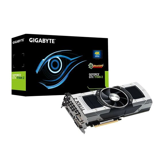 Carte graphique Gigabyte GeForce GTX Titan Z, 12 Go
