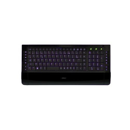Clavier multimédia à touches rétro éclairées Advance Office Rainbow