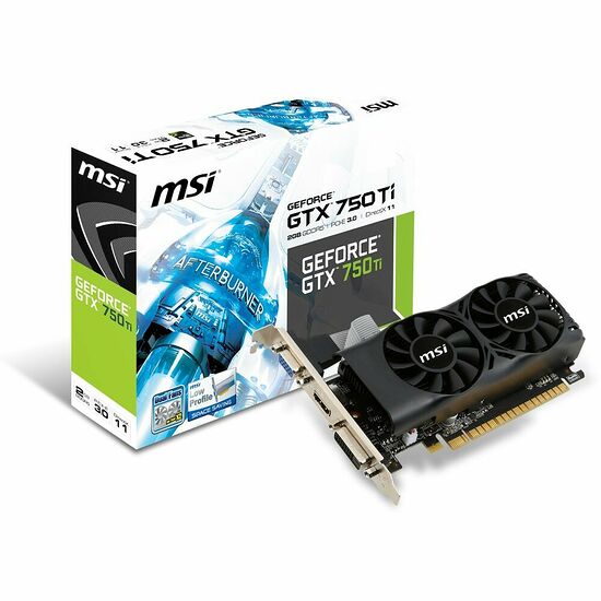 MSI GeForce GTX 750 Ti 2GD5LP, 2 Go