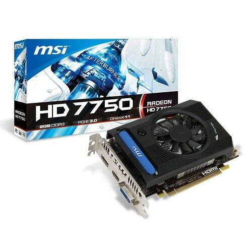 Carte graphique MSI Radeon HD 7750, 2 Go