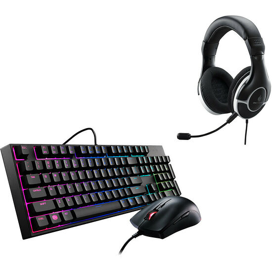Pack Gaming Cooler Master, MasterKeys Lite L Combo RGB + CM Storm Ceres 300