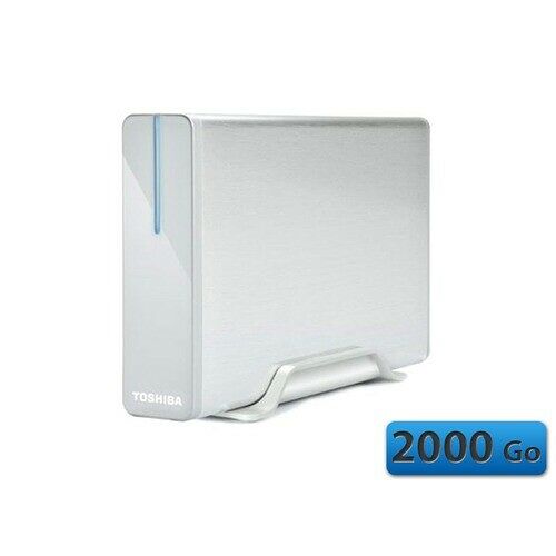 Disque dur externe 3.5" STOR.E Alu, 2 To, Toshiba