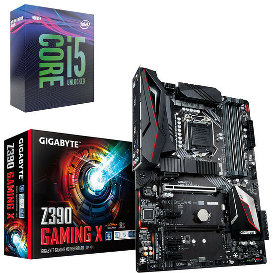 Intel Core i5-9600K (3.7 GHz) + Gigabyte Z390 GAMING X