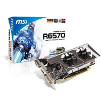Carte graphique MSI Radeon HD6570, 2 Go