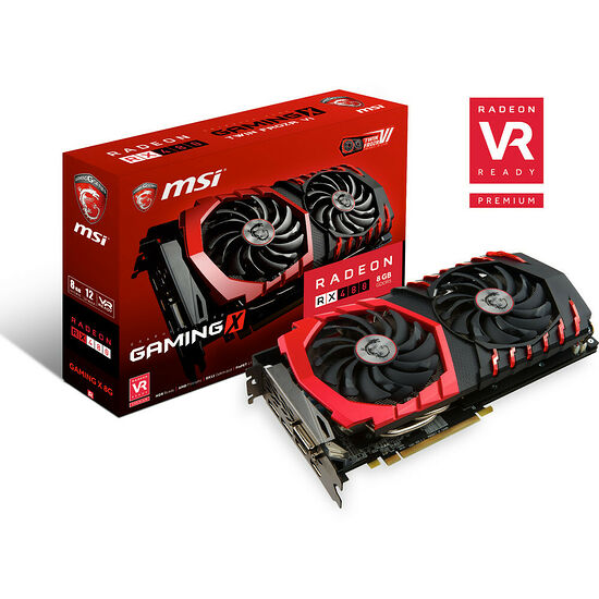 MSI Radeon RX 480 GAMING X, 8 Go
