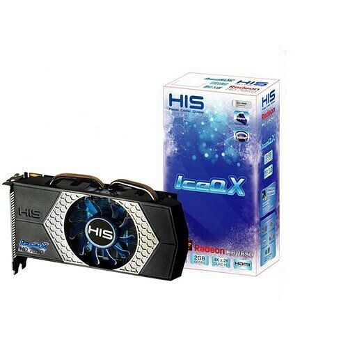 Carte graphique HIS Radeon HD 7850 IceQ X, 2 Go