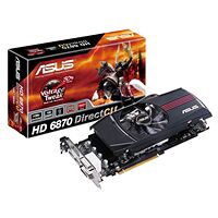 Carte graphique Asus Radeon HD 6870 DirectCU, 1 Go