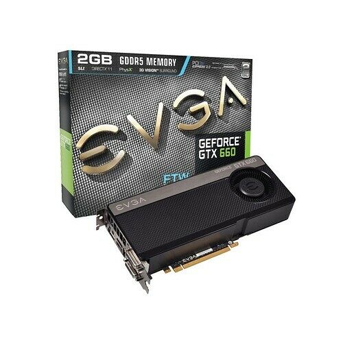 Carte graphique EVGA GeForce GTX 660 FTW, 2 Go