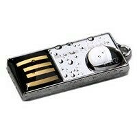 Clé USB2 Pico-C, 16 Go, Chrome, Super Talent