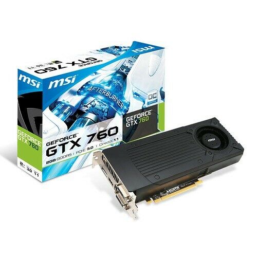 Carte graphique MSI GeForce GTX 760 OC, 2 Go