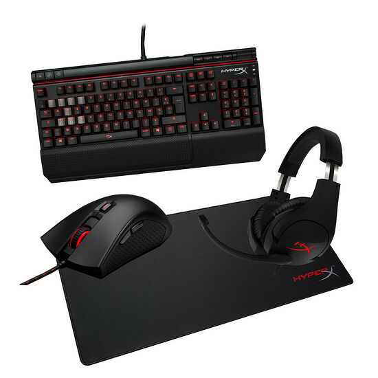 Pack HyperX Alloy Elite + Pulsefire FPS + Cloud Stinger + Fury S Pro XL