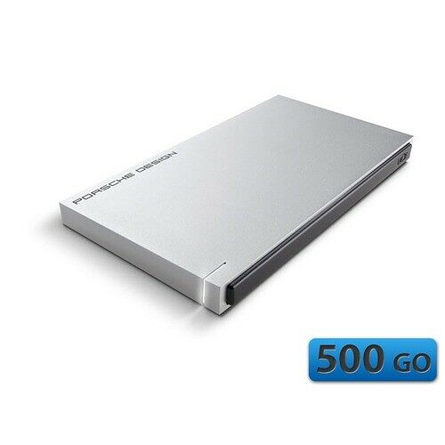 LaCie Porsche Design Slim Drive, 500 Go