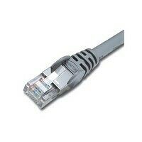 2 Câble réseau Cat5e blindé droit STP Patch (gris), 50 cm, Belkin