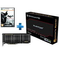 Carte graphique Gainward GeForce GTX 580 Phantom, 1536 Mo + Batman Arkham City