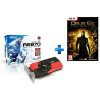 Carte graphique MSI Radeon HD 6870 OC, 1 Go