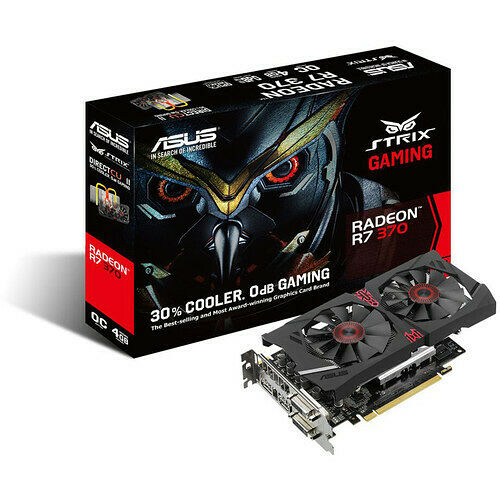 Asus Radeon R7 370 STRIX DirectCU II, 4 Go