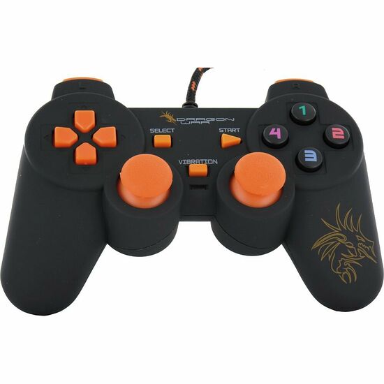 Manette filaire Dragon War coloris Orange - PC