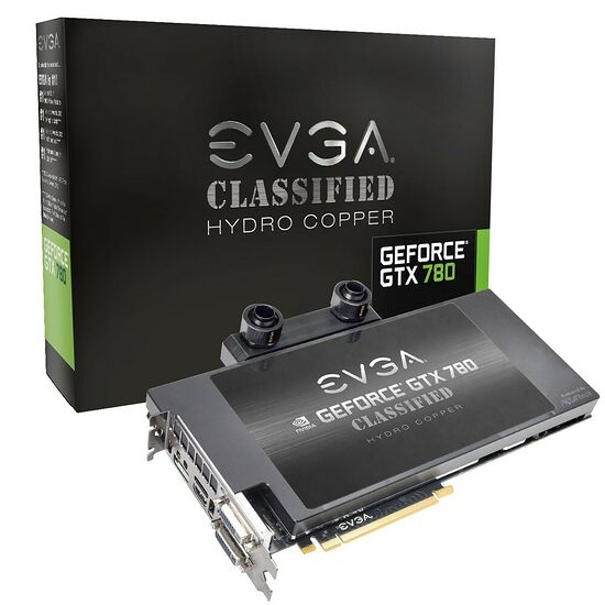 Carte graphique EVGA GTX 780 Dual Classified Hydro Copper, 3 Go
