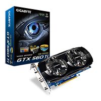 Carte graphique Gigabyte GeForce GTX 560 Ti OC, 1 Go