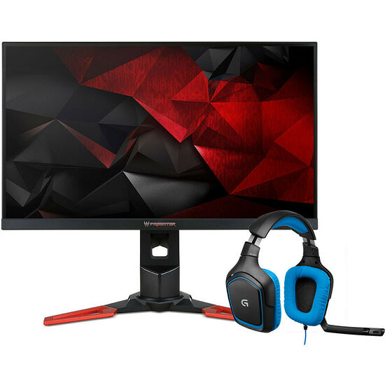 Acer Predator XB271HUbmiprz G-Sync + Logitech G430