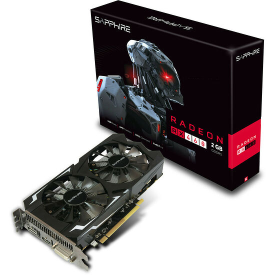 Sapphire Radeon RX 460 (UEFI), 2 Go