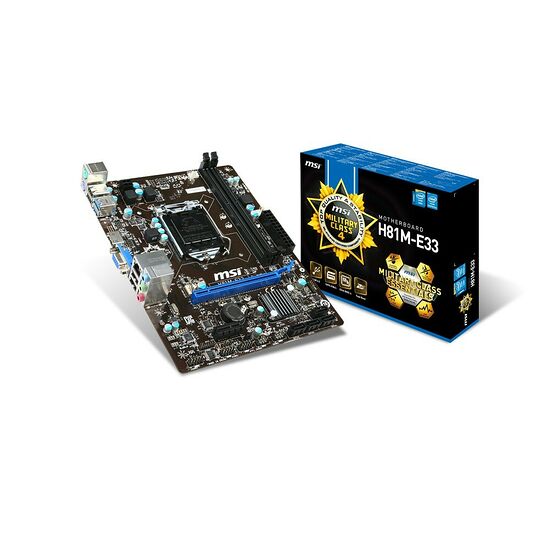 MSI H81M-E33