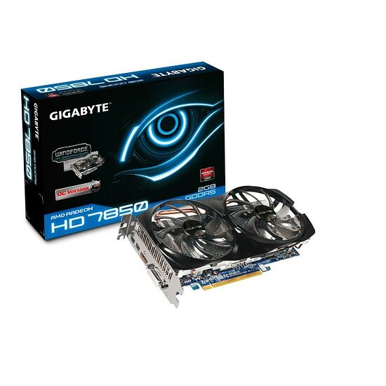 Carte graphique Gigabyte Radeon HD 7850 OC, 2 Go