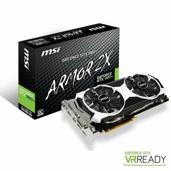 MSI GeForce GTX 980 Ti 6GD5T OC, 6 Go