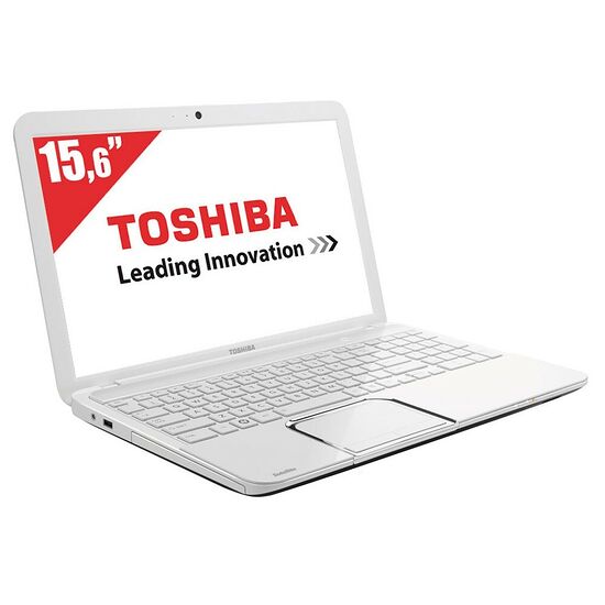 PC Portable Toshiba Satellite L850-1JE, 15.6", Blanc