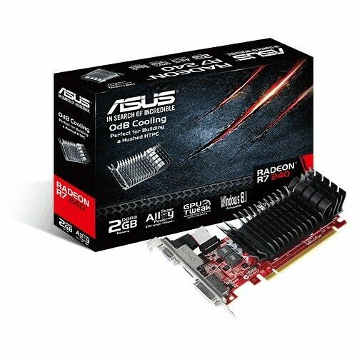 Asus Radeon R7 240-SL-2GD3-L, 2 Go
