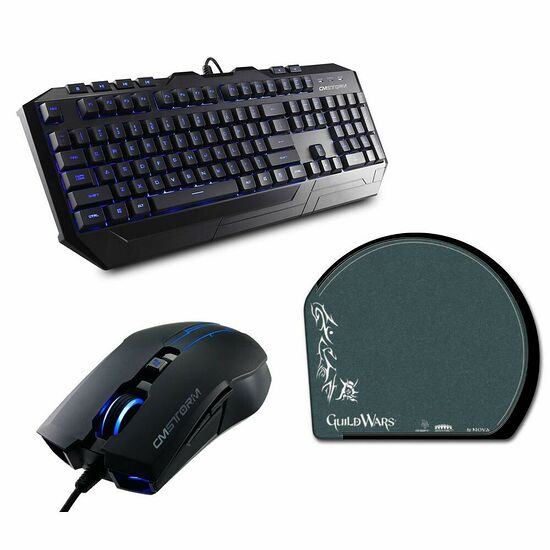 Cooler Master CM Storm Devastator (AZERTY) + Tapis de souris Nova Guild Wars
