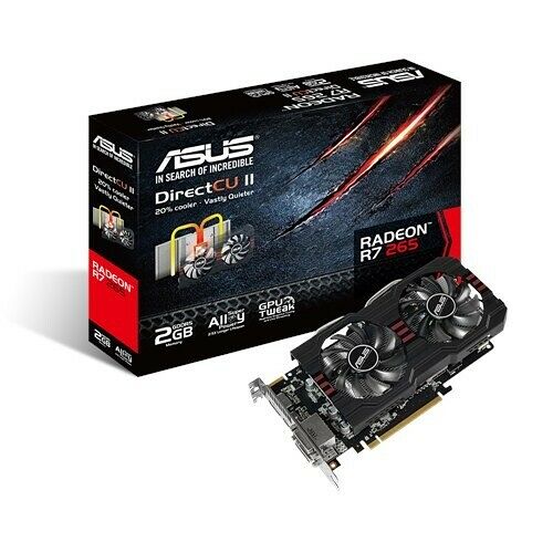 Asus Radeon R7 265 DirectCU II, 2 Go