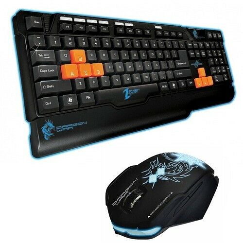 Pack Gaming Dragon War, Clavier Recon (AZERTY) + Souris Chaos G7