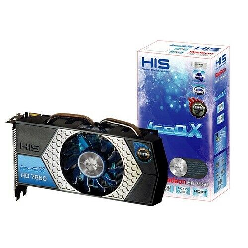 Carte graphique HIS Radeon HD 7850 OC IceQ X Turbo, 1 Go