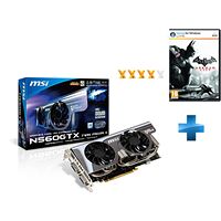Carte graphique MSI GeForce GTX 560 Twin Frozr II/OC, 1 Go + Batman Arkham City