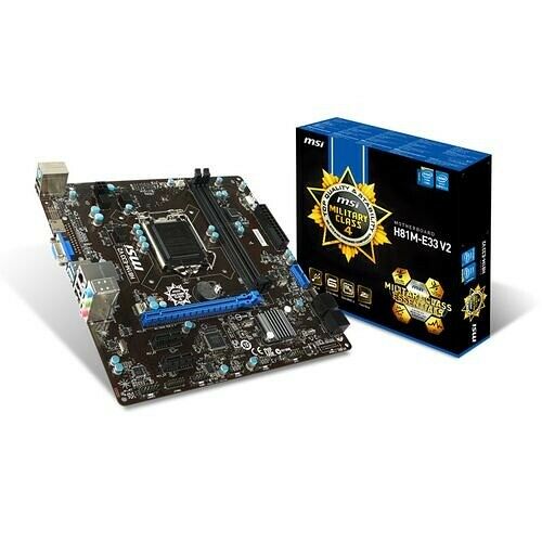 Carte mère MSI H81M-P33 V2
