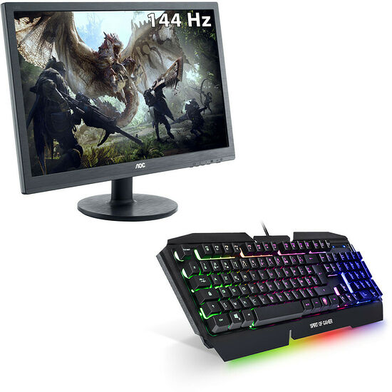 AOC Gaming G2460FQ + Spirit Of Gamer Pro-K5 (AZERTY)