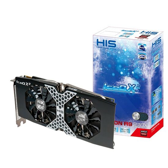 Carte graphique HIS Radeon R9 270X IceQ X², 2 Go