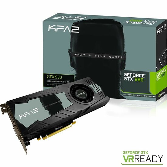 KFA2 GeForce GTX 980, 4 Go