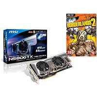 Carte graphique MSI GeForce GTX 580 Twin Frozr II/OC, 1.5 Go + Jeu