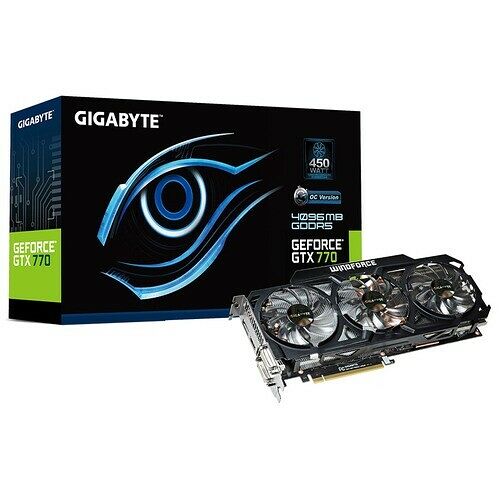 Carte graphique Gigabyte GeForce GTX 770 OC, 4 Go