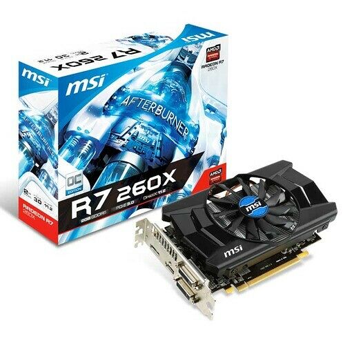 MSI Radeon R7 260X OC, 2 Go