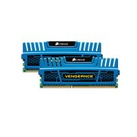 Kit Dual Channel DDR3 Corsair Vengeance, 2 x 4 Go, PC3-17000, CAS 11, Bleu