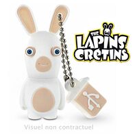 Clé USB 2.0 Lapins Crétins, 4 Go, Integral