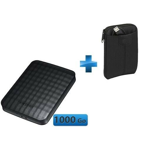 Samsung M3, 1 To + Housse