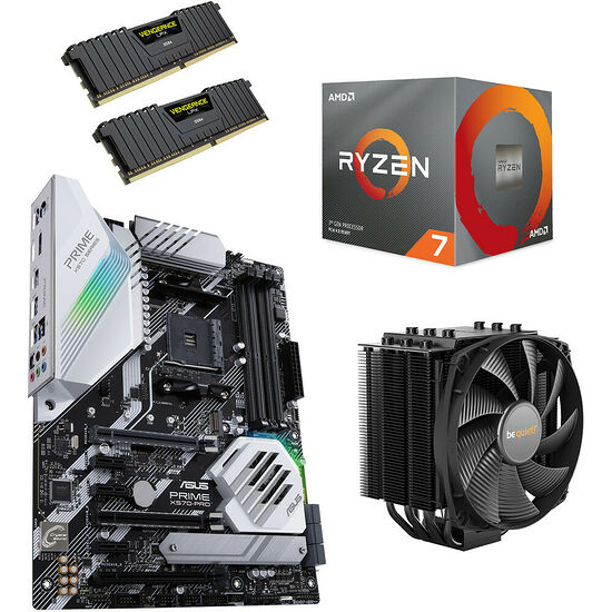 Kit d'évo Ryzen 7 3700X + Asus PRIME X570 PRO + Dark Rock 4 + 16 Go