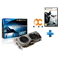 Carte graphique MSI GeForce GTX 560 Ti Hawk, 1 Go + Batman Arkham City