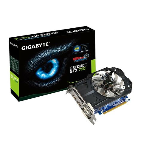 Gigabyte GeForce GTX 750 OC, 1 Go