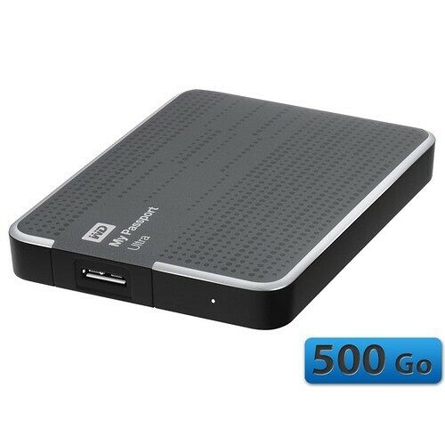 Western Digital My Passport Ultra, 500 Go, Noir