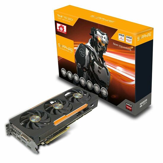 Sapphire Radeon R9 390X Tri-X OC (UEFI), 8 Go